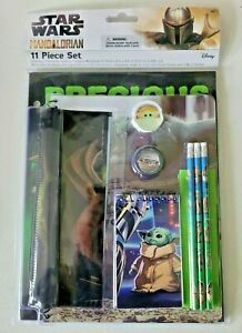 STAR WARS 11 Piece Stationary Set   BACK TO SCHOOL - DISNEY - BRAND NEW