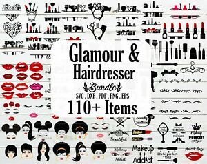 Beauty Svg Bundle - 140+ High Quality Images- SVG CUT Files Glamour / Beauty