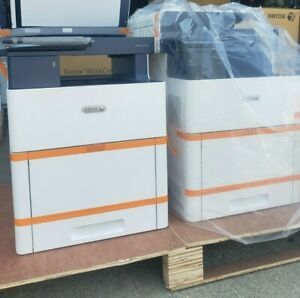 Two (2) Xerox VersaLink C605 Color BW Printer Scanner Copier Fax 55PPM MFP