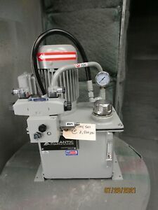 Hydraulic Power Unit, 2 HP, 5 Gallon Tank , 2,500 PSI, 1.25 GPM, DCV