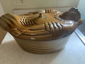 Staub Gold Figural Chicken Cocotte 5 quart cast iron roaster