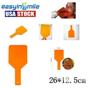 Dental Board Curing Lamp Shield Plate Hand-held Eye-protective Board 26*12.5cm