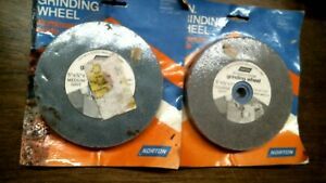 Norton  Grinding Wheels 2 diff. 5 In. Dia coarse + medium free s/h USA