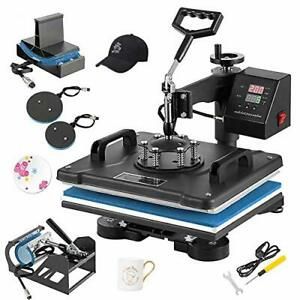 WEANAS Heat Press Machine 12&#034; X 15&#034; Professional Swing Away Heat Transfer 5 in