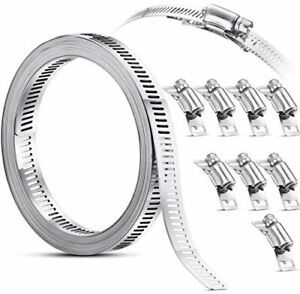 Hoses Clamps Clamps Worm Worm Clamps Stainless Steel Large Hose Clamp Worm Drive