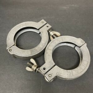 MKS HPS VACUUM FITTING CLAMP KF-50 NW50 QF50 Lot 2
