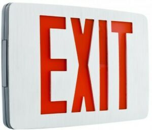 led exit sign emergency light