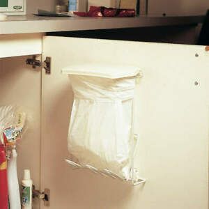 GRAINGER APPROVED BGRS004001 Biohazard Waste Bag Dispenser,1 gal.