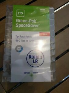 Mettler Toledo Rainin green pack tips refill 30389296 960 tips new