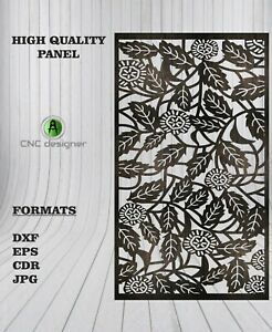 DXF-CDR of PLASMA LASER AND ROUTER Cut -CNC VECTOR PANEL art 110