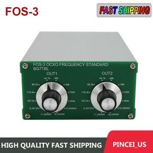 FOS-3 OCXO Frequency Standard 44.1k 48k Word Clock CW Fr External Rubidium Clock