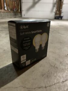 GE Smart 60-Watt Soft White Light Bulb 2-Pack