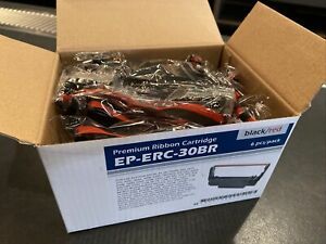 Premium ribbon cartridge ep-erc-30br 15 Boxes of 6pk black/red