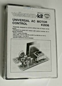 VELLEMAN K2636 SPEED CONTROLLER  KIT older model