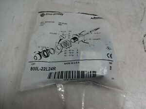 Allen Bradley 800l-22l24r Indicator Light Red