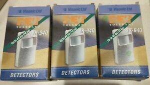 LOT OF 3! NEW Visonic K-940 Pet Tolerant HW Motion Detector DEAL!