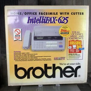 Brother Intellifax 625 Fax Machine Office School Business NEW