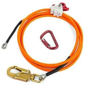 Steel Wire Core Flip Line Kit Wire Core Flipline with Triple Lock 5/8&#034; X 12&#039;