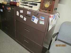 HON COMPANY 683LS 600 Series Three-drawer Lateral File- 36w X19-1/4d