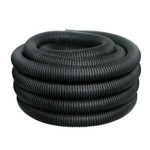 Advanced Drainage Systems Corrugated Pipes Drain Solid Pipe 3&#034; x 100&#039;