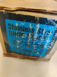 LYON Industries QQ-S-766 Stainless Steel Shim Stock .005&#034; X 12&#034; X 50&#034; - NIB
