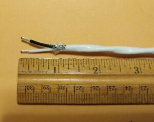 Belden PTFE Teflon Silver Plated Copper 16 AWG Twisted Shielded Pair Audio Wire