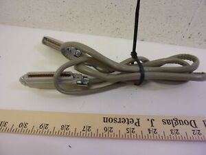 Telco 6 foot 25 pair cable Male to Female . Amphenal