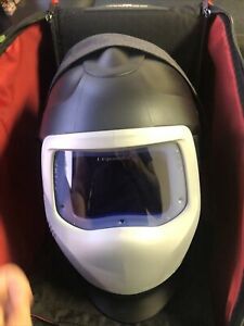 New 3M Speedglas 9100 Air Welding Helmet W/ 3M V-150 Vortex Cooling Tube &amp; Bag