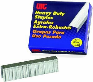 Officemate 0.75-Inch Heavy Duty Staples, 100 per Strip, 160 Sheet Capacity, Box