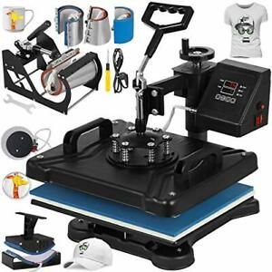 Heat Press 12X15 Inch Heat Press Machine 8 in 1 Digital Multifunctional