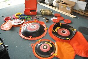 ZUMRO RESQ Air Lifting Bag Set(4 bags) Rescue Equipment w/ Hoses Controller Case