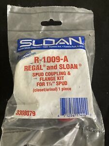 Sloan r-1009-a regal and sloan spud coupling and flange kit for 1 1/4” spud