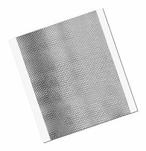 3M 1267 3&#034; x 6&#034;-25 Silver Aluminum/Acrylic Adhesive Embossed Foil Tape 0.0083...