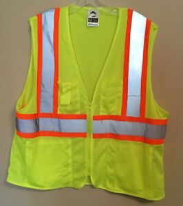 Safety Vest  Ergodyne  Type R Class 2 Size L. Glowear