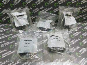 NEW Lot of 5 ZSi UB2PA Alpha Series Cushioned U-Bolts 2&#034; N.P. 3/8&#034; Thread Size