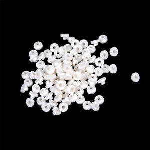 100X TO-3P TO-247 White Silicone particle Transistor Plastic Washer Insulatio SC