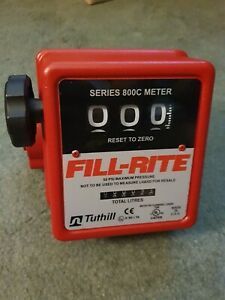 Fill Rite Series 800C Flow Meter for Transfer Pump