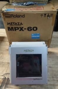 ROLAND METAZA MPX-60 Metal Engraver printer