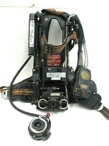 Scott 4.5 SCBA Harness w/ Air-Pak NXG2 &amp; E-Z Flo II Regulator, Air Supply Gauge