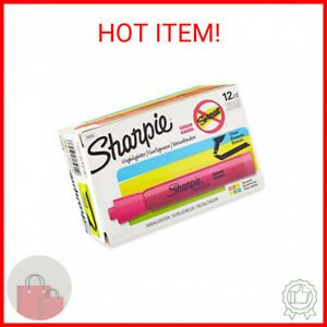 Sharpie Tank Highlighters Assorted Colors | Chisel Tip Highlighter Pens, 12  …
