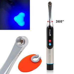 Dental 10W Cordless LED Curing Light Lamp 1 Second Deep Cure Specturm 2200MW Or