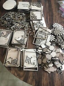 Wooden Farm Farmhouse Cut Outs Glowforge