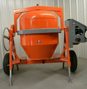 Champ Equipment Mfg C4100 Honda concrete cement mixer 12 CF gas gasoline powered