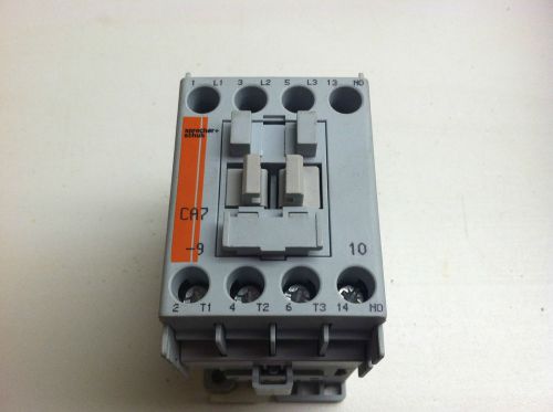 Sprecher &amp; schuh contactor ca-7-9-10 110 volt 3 poles no aux contact din rail for sale
