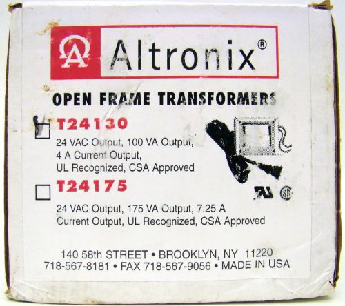 NEW ALTRONIX 24VAC OUTPUT 100VA OUTPUT T24130 OPEN FRAME TRANSFORMERS