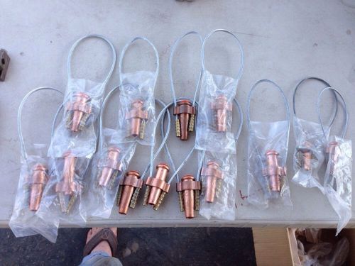 Maclean power systems guy strand clamp dead-end lot of 14 for sale