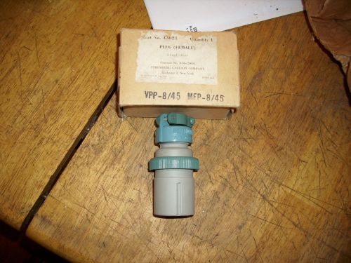 Russell &amp; Stoll 43021 FEMALE 2-Pole Plug Connector.                   RCD