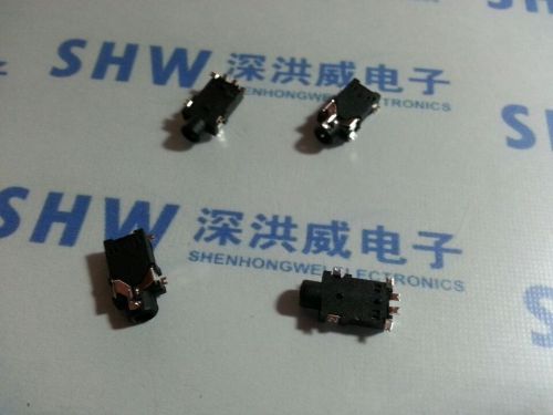 20pcs 2.5mm female audio connector 6 pin smt stereo phone jack pj-227 for sale