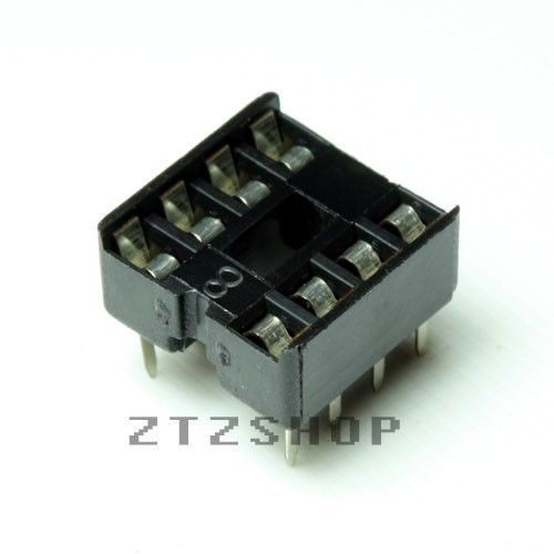5 x 8 pin dip ic sockets dual wipe contact through hole -ztzshop- for sale