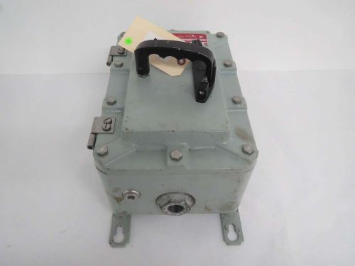 APPLETON EDS6036 60A AMP 600V-AC 3P EXPLOSION PROOF DISCONNECT SWITCH B440588